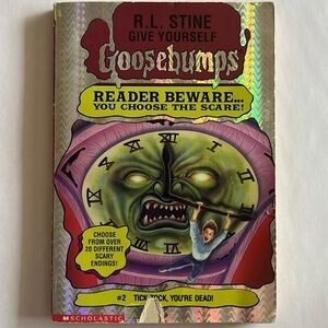 ⭐️ 5/$25 - GOOSEBUMPS - Give Yourself Goosebumps - #2 Tick Tock, You're Dead